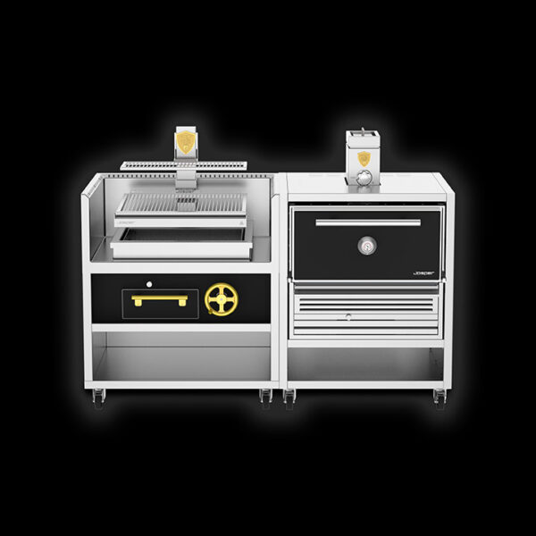 Συνδυασμός Josper CVJ-76-PRO-Large / Φούρνος κάρβουνου HJX-PRO + βασκική ψησταριά