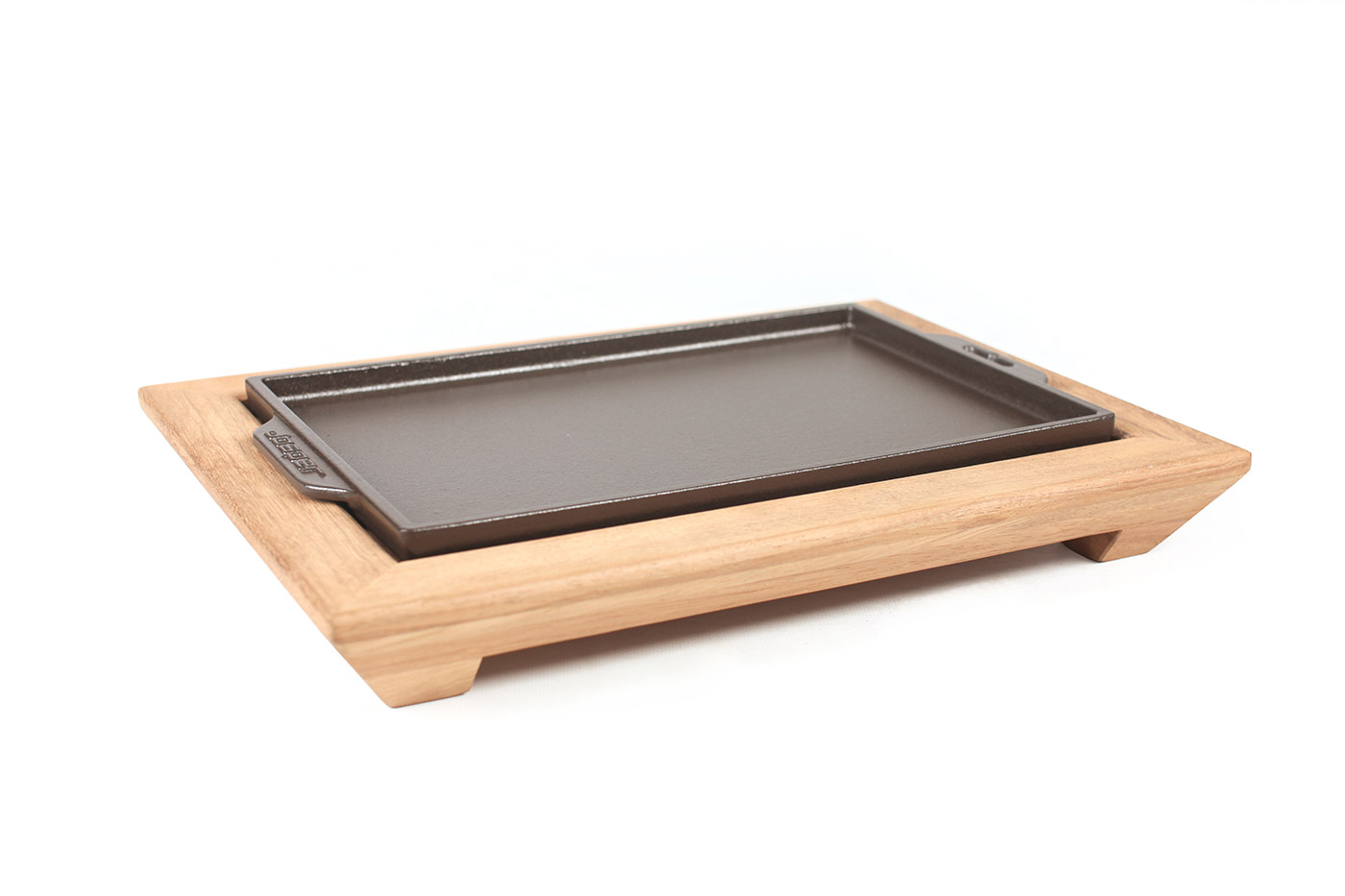 ΞΥΛΙΝΟ ΣΤΑΔΙΟ ΙΡΟΚΟΥ 37x27CM (για πιάτο 30x20) - Εικόνα 3