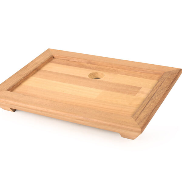 ΞΥΛΙΝΟ ΣΤΑΝΤ IROKO 32x22CM (για πλάκα 25x15)