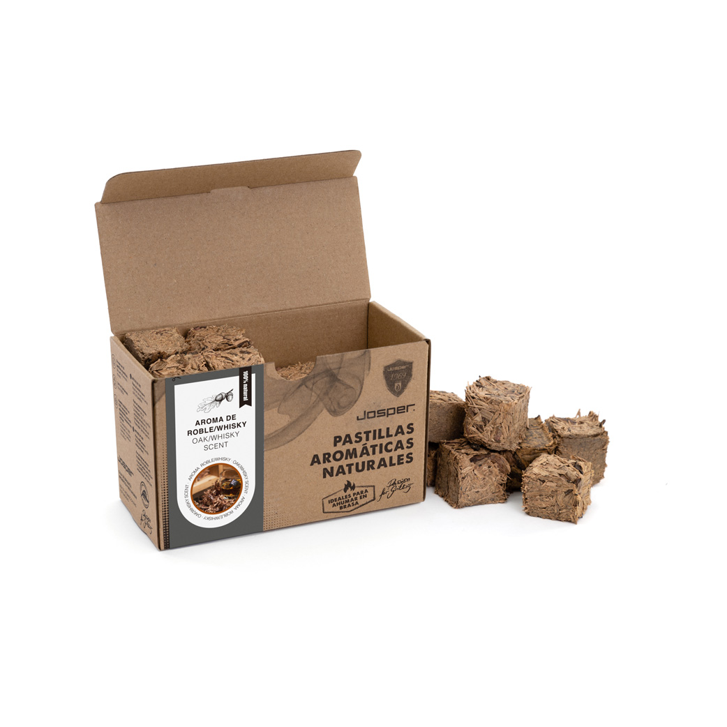 Natural Aromatic Wood Chunks for Smoking - Oak / Whiskey Scent - Image 2