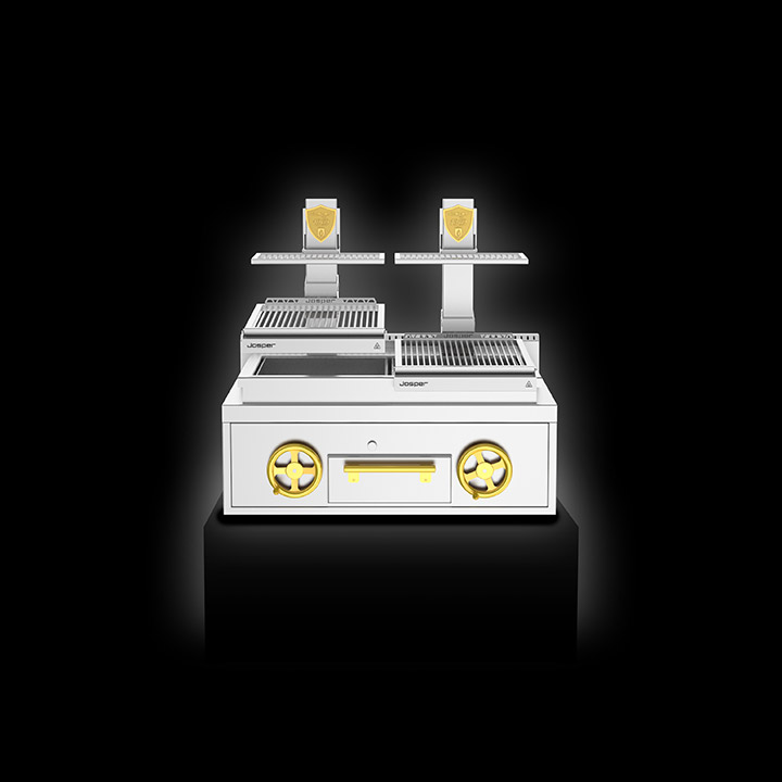 Διπλή βασκική ψησταριά Josper PVJ-50-2-1-CT