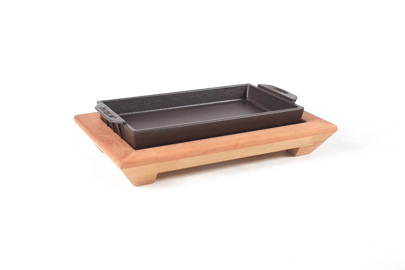 JOSPER CAST IRON PRESENTATION PLATE 25x15 cm - Image 8