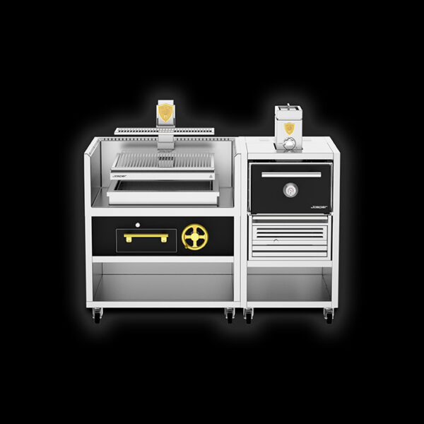 Συνδυασμός Josper CVJ-76-PRO-Small / Φούρνος κάρβουνου HJX-PRO + βασκική ψησταριά